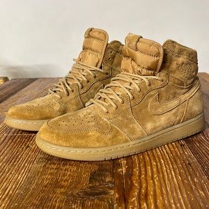 Nike. Air Jordan 1 Retro High OG “Wheat”- Mens 10.5